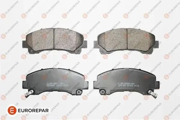 Передние тормозные колодки EUROREPAR 1667815780
