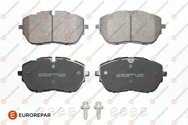 Передні тормозні (гальмівні) колодки EUROREPAR 1675991980 (фото 1)