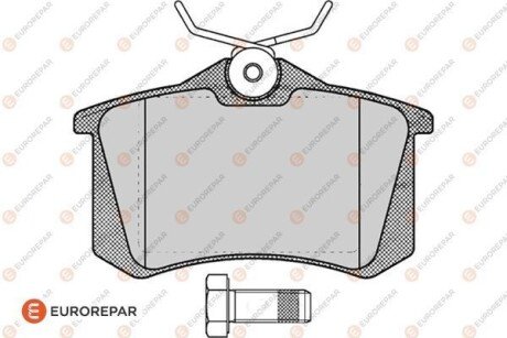 Тормозні (гальмівні) колодки eurorepar 1617250480 на Шкода Roomster