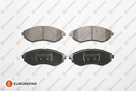 Тормозні (гальмівні) колодки EUROREPAR 1617266280 Chevrolet Aveo т200