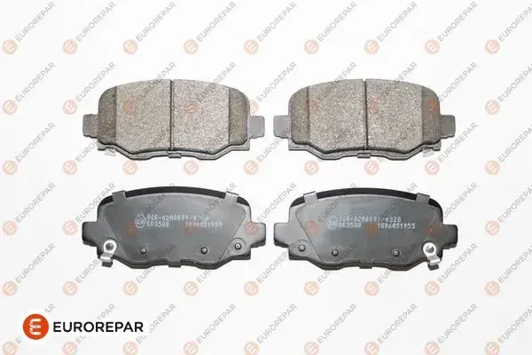 Тормозные колодки EUROREPAR 1681164680