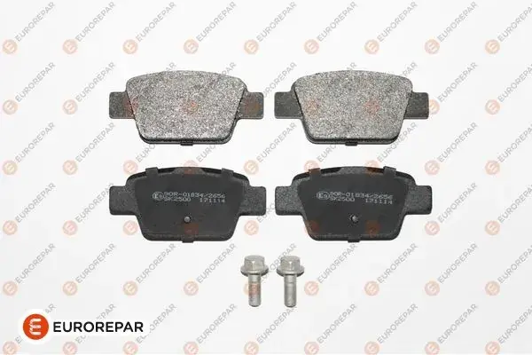 Задние тормозные колодки EUROREPAR 1617256780