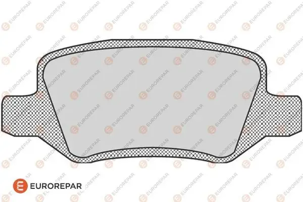 Задние тормозные колодки EUROREPAR 1617264380