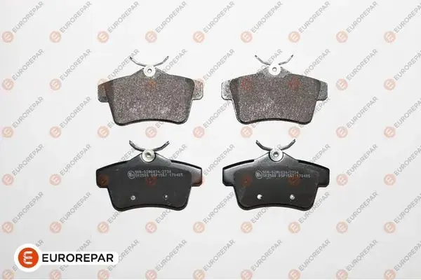 Задние тормозные колодки EUROREPAR 1617272680