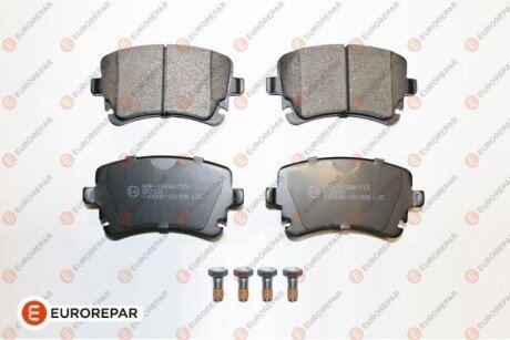 Задние тормозные колодки eurorepar 1639377180 на Фольксваген Транспортер т5