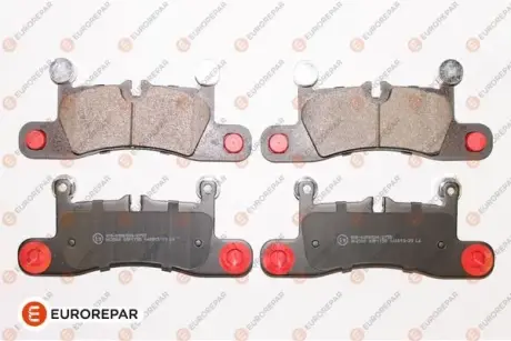 Задние тормозные колодки EUROREPAR 1639379380 Фольксваген Туарег