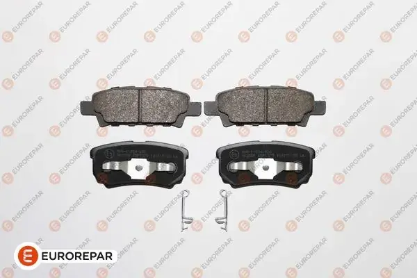 Задні тормозні (гальмівні) колодки EUROREPAR 1639379680 (фото 1)