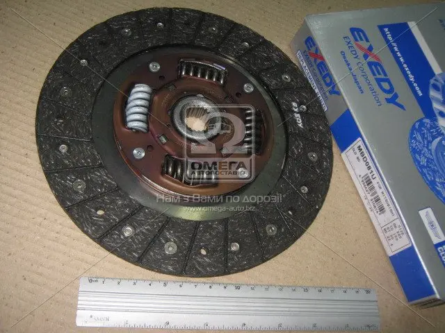 Диск зчеплення MITSUBISHI Lancer седан IX (CS_A) 03- (F)(Вир-во) EXEDY MBD081U (фото 1)