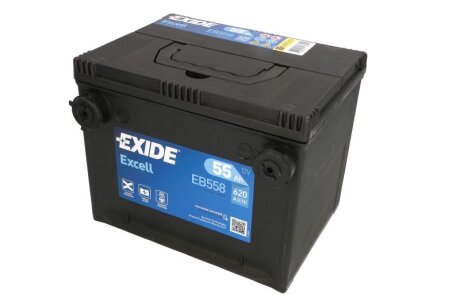 Акумулятор exide EB558 на Jeep Compass