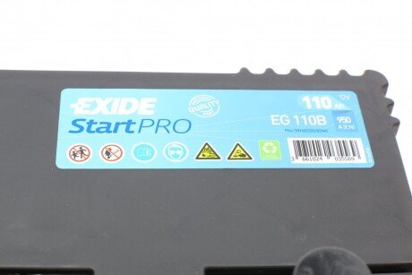 Аккумулятор (акб) автомобильный exide EG110B