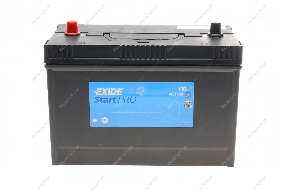 АКБ грузовой аккумулятор 110Ah-950A(EN), R+, 330x173x240 Exide EG110B (фото 1)