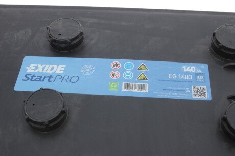 Аккумулятор (акб) 140ah (ампер) exide EG1403