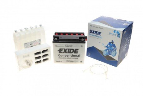 Аккумулятор 19Ah-12v (175х100х155) R, EN190 exide EB16L-B