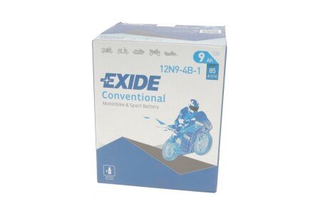 Автомобільний акумулятор 12 вольт exide 12N94B1