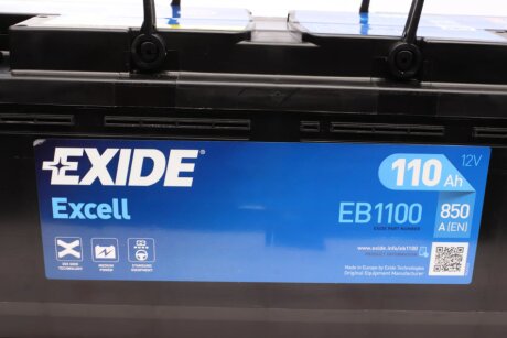 Аккумулятор (акб) автомобильный exide EB1100