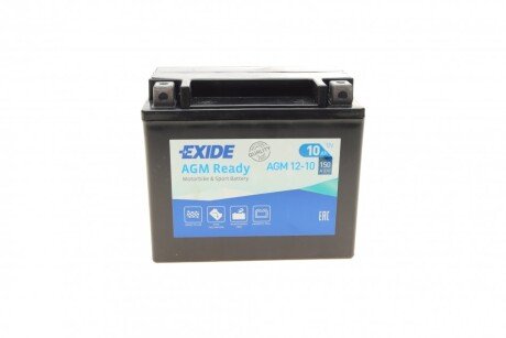 Аккумулятор (акб) agm 105 ah exide AGM1210