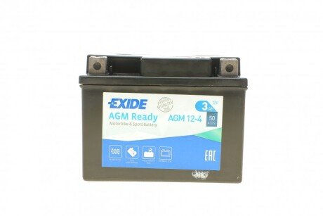 Акумулятор (акб) agm 105 ah exide AGM124