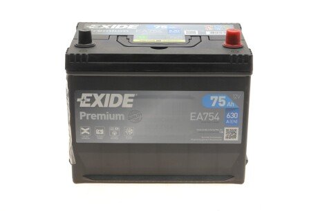 Аккумуляторная батарея exide EA754 на Киа Спортейдж 1