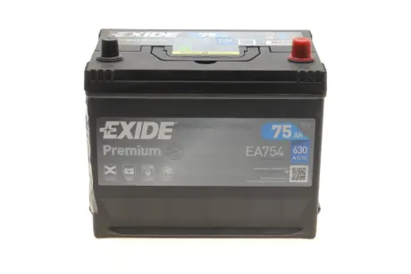 Аккумуляторная батарея exide EA754