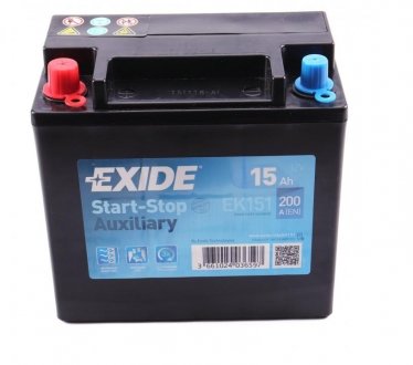 Аккумуляторная батарея exide EK151 на Рендж (ленд) ровер Дискавери 4