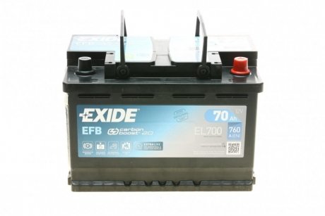 Аккумуляторная батарея exide EL700