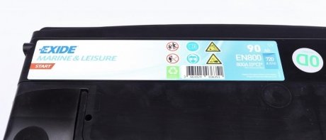 Аккумулятор (акб) 90ah (ампер) exide EN800