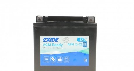 Акумулятор (акб) agm 105 ah exide AGM1212