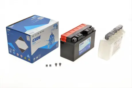 Акумулятор 6,5Ah-12v AGM (150х65х93),L,EN85 exide ET7BBS