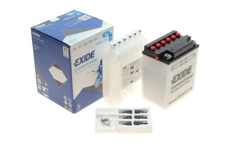 Автомобильный аккумулятор 12 вольт exide 12N143A