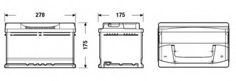 Аккумулятор exide EB712