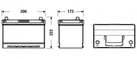 Акумулятор exide EB954