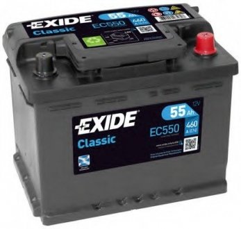 Акумулятор exide EC550