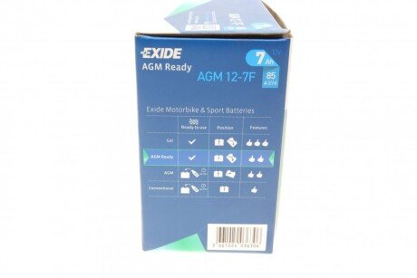 Акумулятор (акб) agm 105 ah exide AGM127F