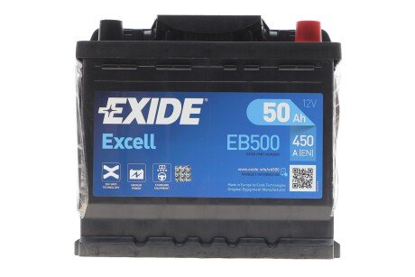 Акумулятор exide EB500