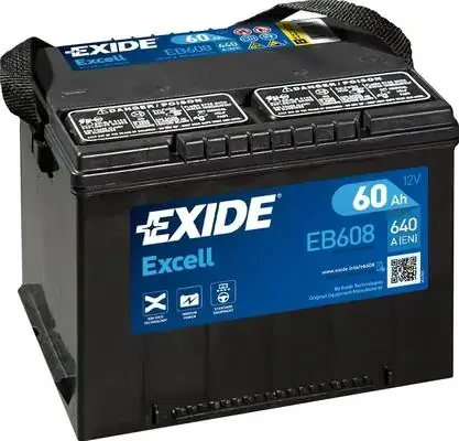 Акумулятор Exide EB608 (фото 1)