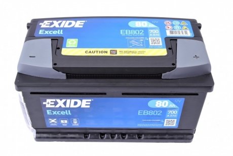 Акумулятор exide EB802