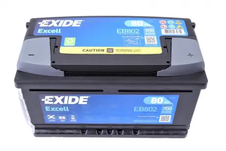 Акумулятор exide EB802