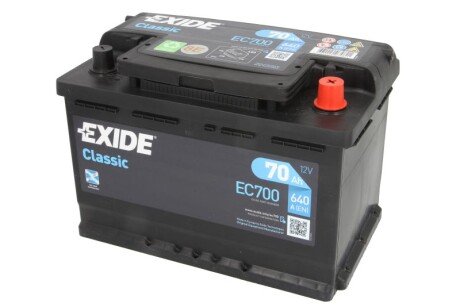 Акумулятор exide EC700 на Сеат Ateca