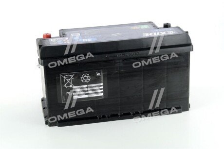 Аккумулятор (акб) 90ah (ампер) exide EC900