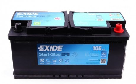 Акумулятор exide EL1050