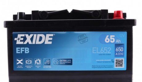 Аккумулятор exide EL652