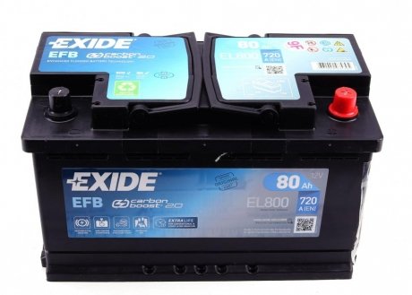 Аккумулятор exide EL800