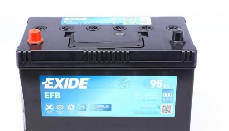 Efb акумулятор (акб) exide EL955 на Тойота Ленд крузер 200