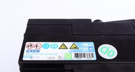 Аккумулятор (акб) agm 95 ah exide EP800