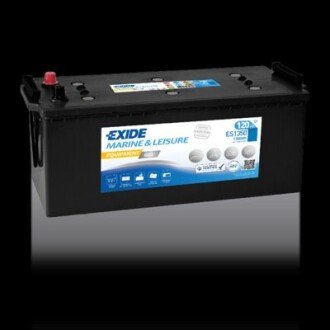 Гелевый тяговый аккумулятор (акб) exide ES1350
