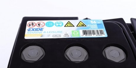 Гелевый тяговый аккумулятор (акб) exide ES650