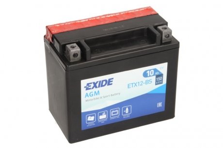 Акумулятор (акб) автомобільний exide YTX12BSEXIDE