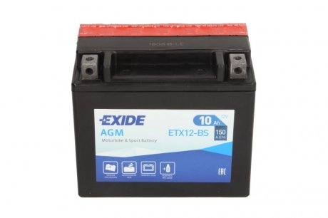 Акумулятор (акб) автомобільний exide YTX12BSEXIDE