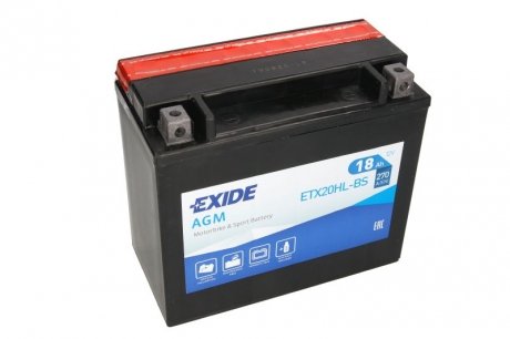 Акумулятор (акб) автомобільний exide YTX20HLBSEXIDE