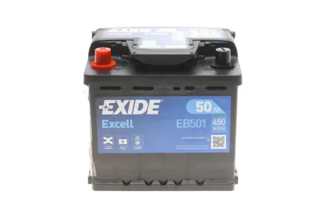 Стартерна батарея (акумулятор) exide EB501